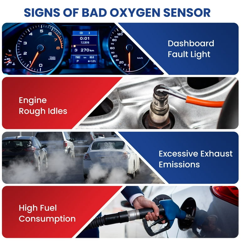 MOCA AUTOPARTS 234-1001 Upstream O2 Sensor Oxygen Sensor Fit