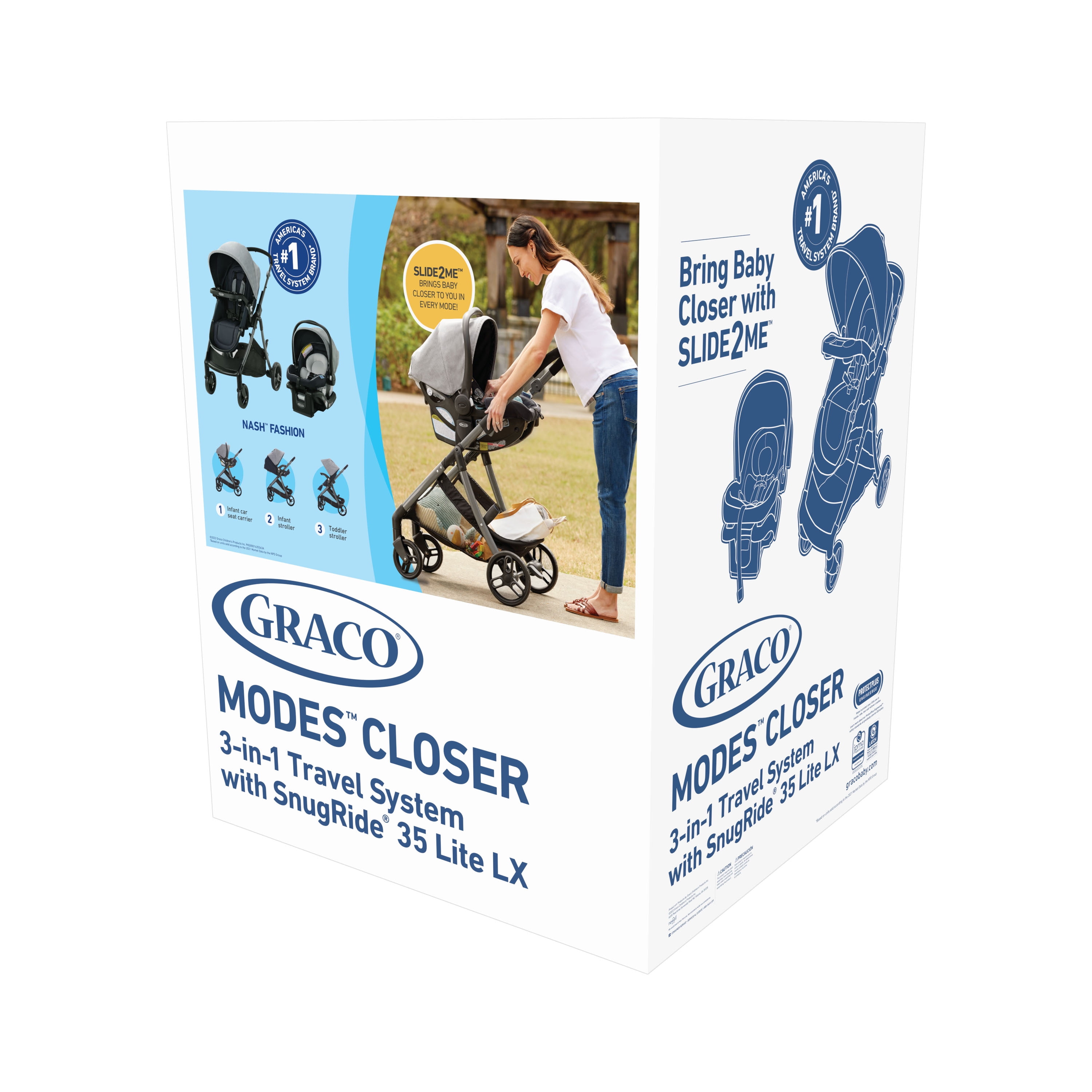 Graco modes 3 lite travel system with snugride 35 sale