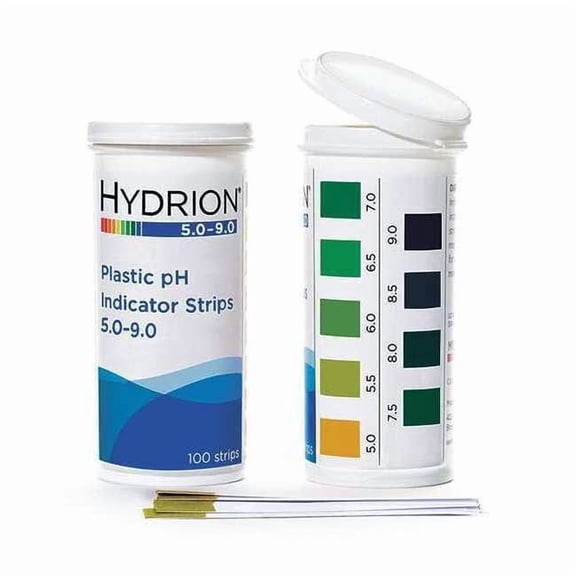 Hydrion pH Strips,Hydrion Spectral,5-9,PK100 9400