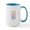 White/Blue Inside, variant on CafePress - Thought She Be But Little She Be Fierce Mugs - 15 oz Ceramic Large White Novelty Mug