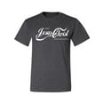 thumbnail image 2 of Enjoy Jesus Christ and Thou Shalt Never Thirst Coke Parody | Mens Inspirational/Christian Graphic T-Shirt, Heather Black, Medium, 2 of 5