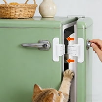 Refrigerator Locks, Latches and Safety Locks for Fridge and Freezer Featuring Secure Design To Prevent Unauthorized Opening and Access To Food and Water Dispenser, Durable Household Safety Blahzhy