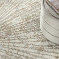 thumbnail image 6 of Inspire Me! Home Décor Metallic Abstract Grey Mocha 8' x 10' Area Rug, (8x10), 6 of 8