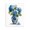 Porcelain Vase Hydrangea Bouquet, variant on Stupell Industries French Country Blue Bird & Hydrangea Vase Black Framed Print Under Glass, 13 x 16, by Imagine It Images