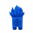 thumbnail image 5 of Clever Contraption Vegeta Among Us Figurine – Blue Color, 3D Printed Desk Statue, Crossover Collectible, 5 of 9