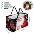 thumbnail image 2 of Santa Claus Large Capacity Reusable Foldable Beach Bag | Oxford Cloth Beach Bag, Laundry Organizer, and Decorative Box, 2 of 7