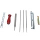 thumbnail image 1 of Kit De Limas De Motosierra, 8 Piezas Kit De Limas De Afilador De Motosierra, Para Motosierras De Afilado De Carpintería ANGGREK Otros, 1 of 8