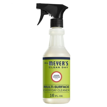 (2 pack) Mrs. Meyer's Clean Day Multi-Surface Everyday Cleaner, Lemon Verbena, 16 ounce (Best Engine Cleaning Product)