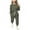 Army Green, variant on JTSRKL Girls Fashion Two Piece Tracksuit Casual Striped Print Long Sleeve Sweatshirts and Drawstring Elastic Waist Baggy Sweatpants Kids Loungewear Outfit Clothes Army Green 7-8 Years