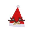 thumbnail image 1 of Farfi Sombrero de Navidad Asta Ligero Aumento de la atmósfera Hombres Mujeres Gorro de Navidad cálido para Navidad, 1 of 5