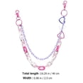 thumbnail image 3 of Shisuyan Dance Performance Waist Chain Acrylic Colorful 1Pcs 19.3x1In, 3 of 8