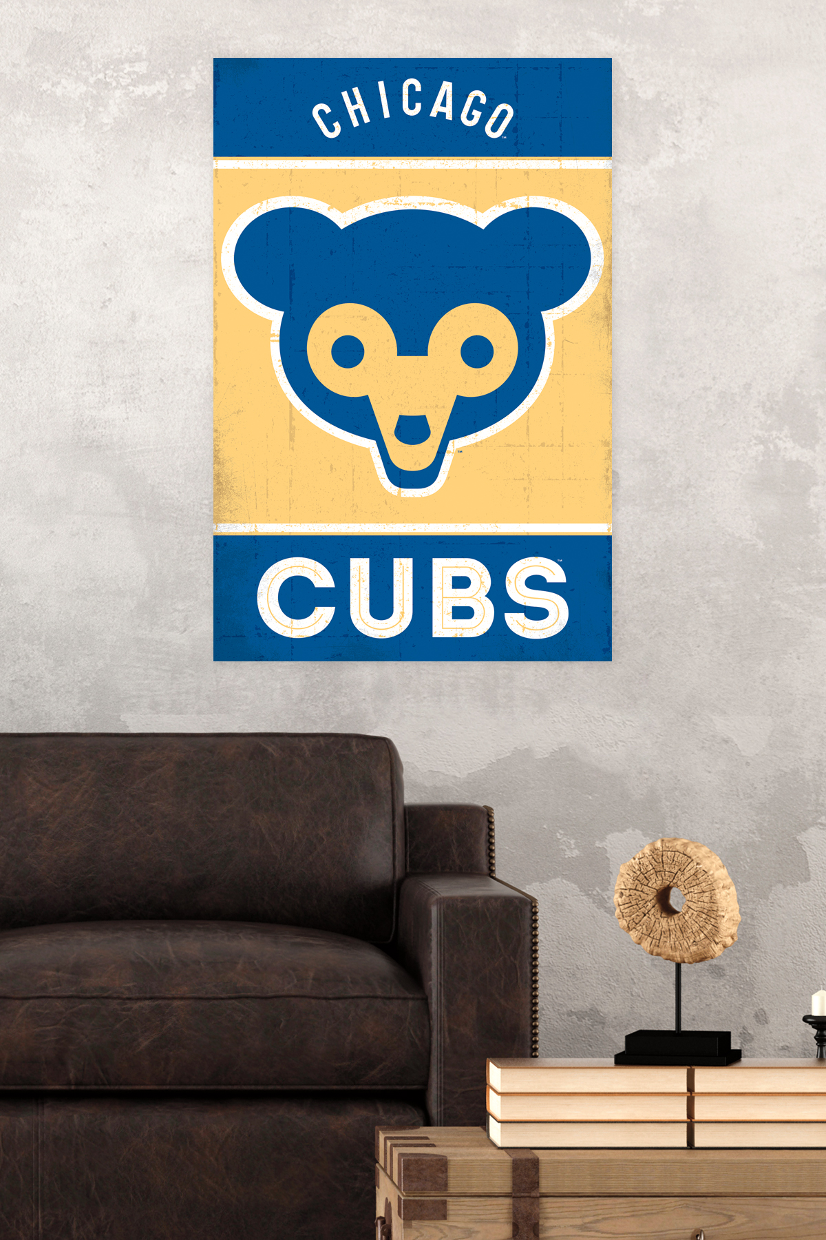MLB Chicago Cubs - Retro Logo 14 Wall Poster, 22.375" x 34"