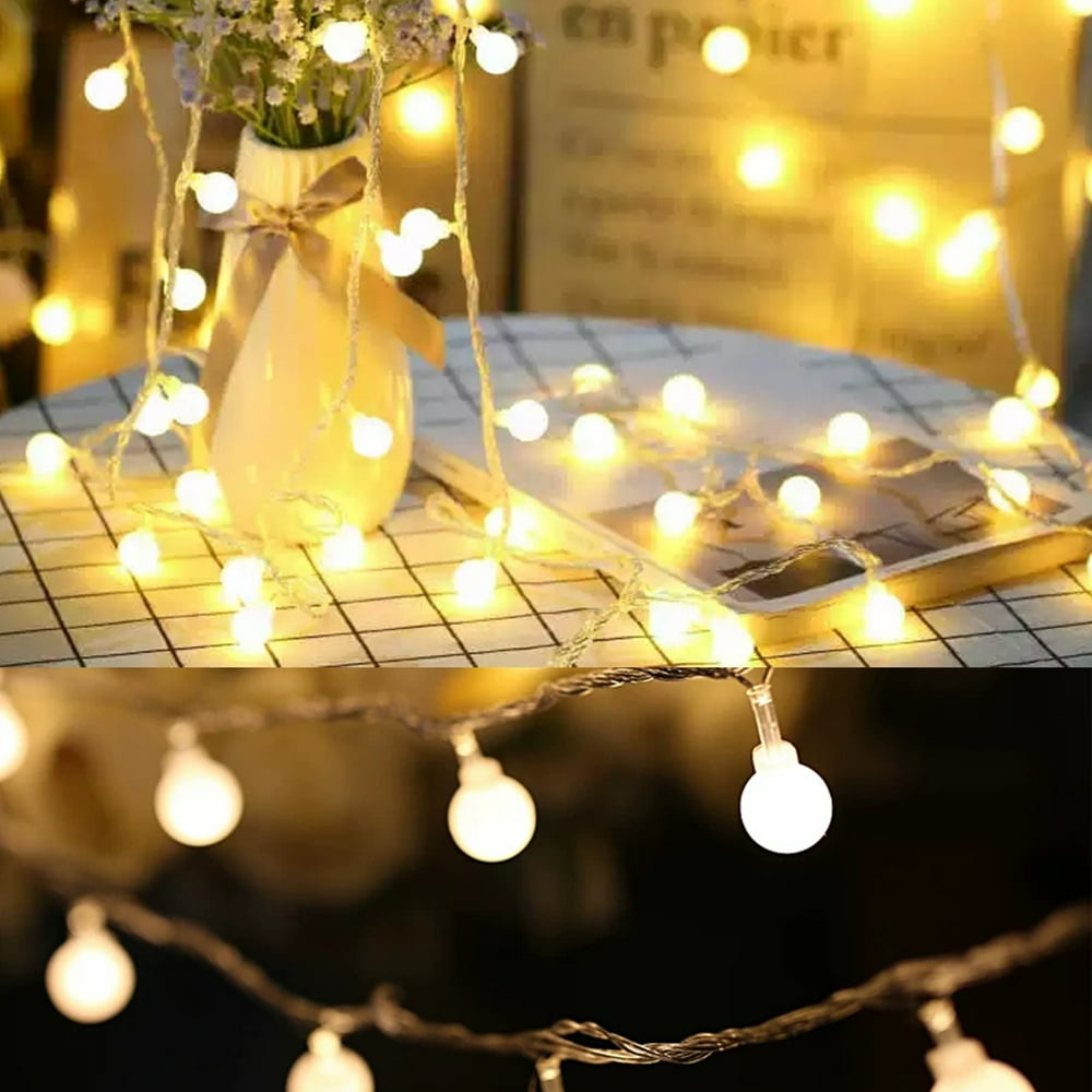globe fairy lights