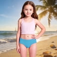 thumbnail image 2 of Toddler Girl Swimsuit Toddler Girls Swimsuit 5T, Girls Two Piece Swimsuits UPF 50+ Sun Rash Guard And Swim Shorts for Toddler Kids Beach Pool Bathing Suit, 2 of 9