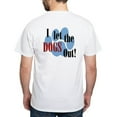 thumbnail image 2 of CafePress - I Let The Dogs Out White T Shirt - Men's White Classic Cotton T-Shirts, 2 of 5
