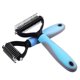 thumbnail image 5 of Cepillo de peluquería para mascotas de doble cara Cepillo desgranante para mascotas Eccomum Azul-L, 5 of 7