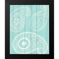 thumbnail image 2 of Robinson, Tamara 20x24 Black Modern Framed Museum Art Print Titled - Paisley I, 2 of 5