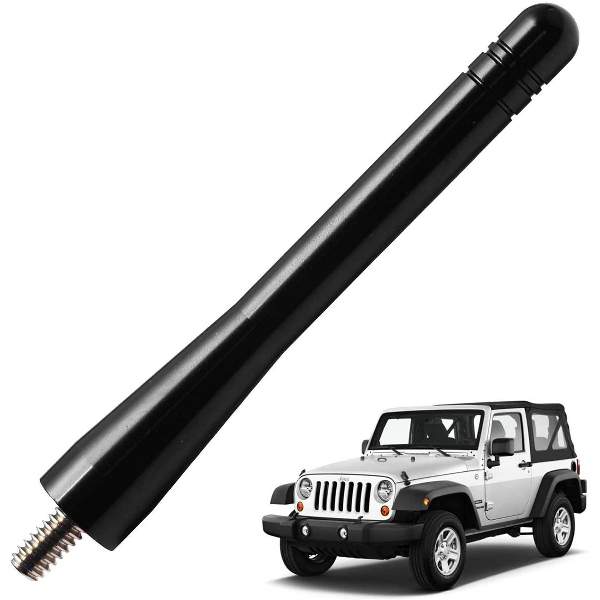 JAPower Replacement Antenna Compatible with Jeep Wrangler JK, JKU, JL & JLU  2008-Present | 4 inches - Black | Walmart Canada