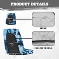 thumbnail image 6 of KUIFORTI Blue Camouflage UTV Seat Covers Seats Cover for UTV Easy to Install Rhino Accessories Bucket Seat Cover Comfortable Compatible with Rhino 700 660 450 2004-2021, 6 of 7