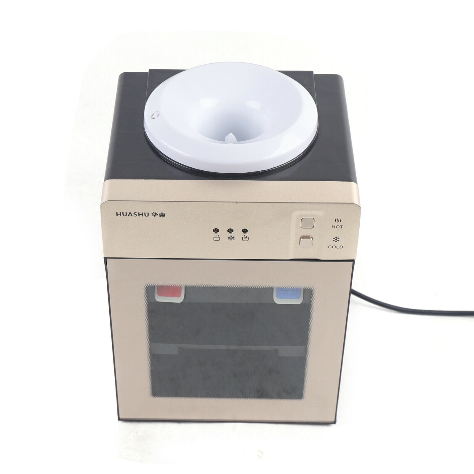 Top Loading Countertop Water Dispenser Hot Cold Water Cooler Drinking Machine
