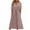 Pink, variant on ATOYSOY Women's Summer Dresses V-Neck Button Eyelet Dress with Pocket Loose Sundresses Short Sleeve Casual Dresses Beach Summer Solid Color (Pink,XXL)