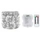 thumbnail image 1 of Cadena de luces LED de 200 pies con pilas y control remoto para dormitorio, patio y jardín, 1 of 5