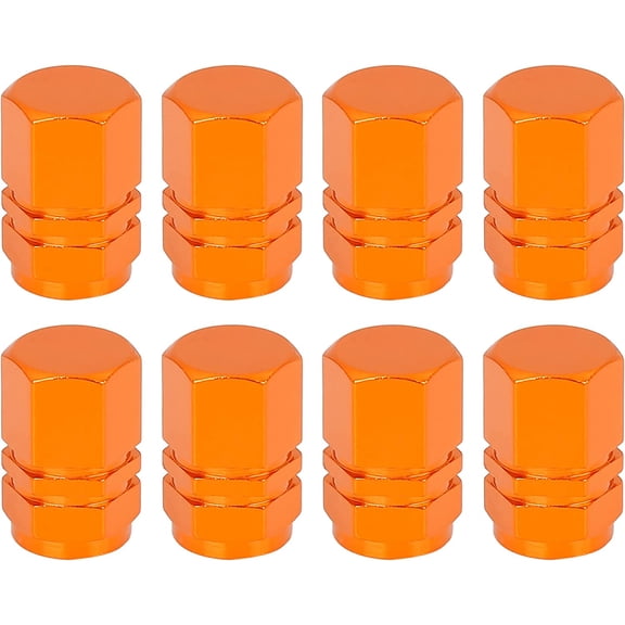 1-10 Set Aluminium Alloy Tire Valve Caps – Dust Covers For Car Wheels, Universal Fit