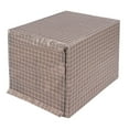thumbnail image 4 of Dog Crate Cover, Dustproof Scratch-resistant Portable Dog Cage Cover  For Outdoor Pet Kennel Grid S:24inches, 4 of 8