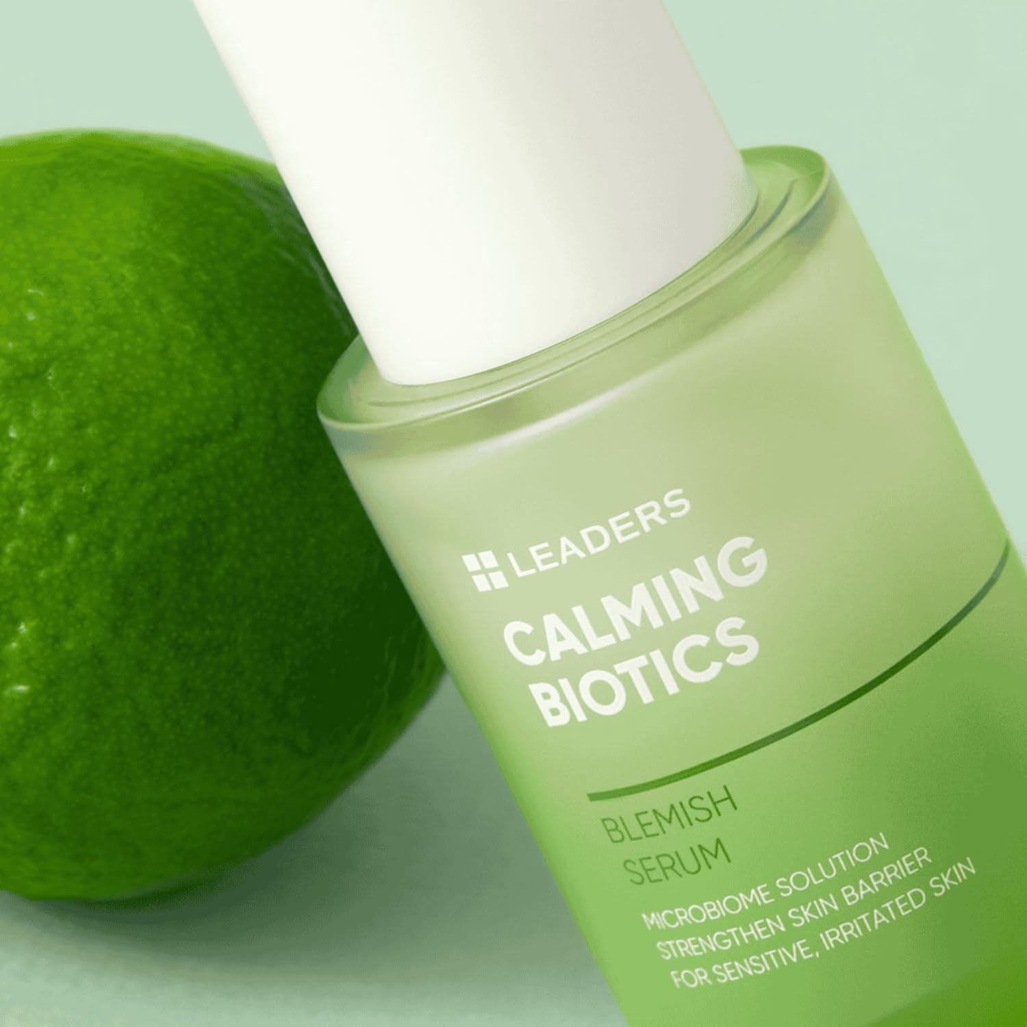 Leaders Calming Biotics Blemish Serum - Facial Serum for Acne-Prone, Sensitive, Irritated Skin - Supports, Calms, & Soothes Skin