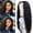 Black, variant on European and African Curly Wigs for Women Featuring Long Black Hair with Middle Part Style