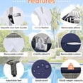 thumbnail image 2 of 90.5" Long Wicker Sunbed / Spacious for Comfortable Relaxation, 2 of 7