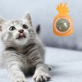 thumbnail image 4 of Juguetes Pet Pineapple Catnip Lickable Balls Treats Healthy Catnip Suministros Naranja, 4 of 4