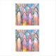 thumbnail image 1 of Pegatinas de Ventana Coloridas Retro de PVC Electrostáticas, Calcomanías de Vidrio de Iglesia Vintage, Pegatinas de Pared, Papel Tapiz Artístico para el Hogar., 1 of 5