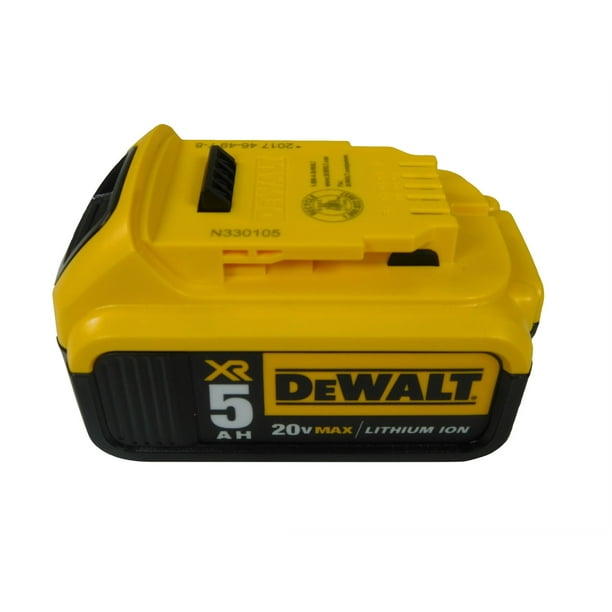 Dewalt Dcb5 v 5 Ah Max Lithium Ion Battery Single Pack Walmart Com Walmart Com