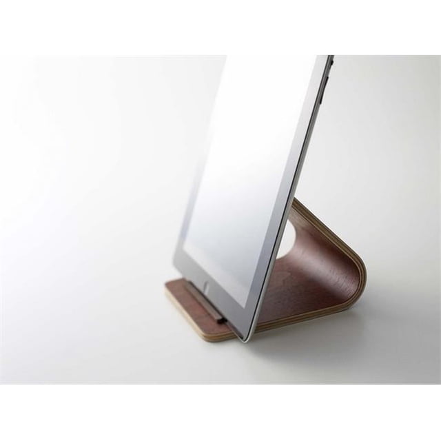 YAMAZAKI home 7326 Support pour Tablette Rin Contreplaqué 5,5 x 4,7 Po - Marron