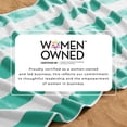 thumbnail image 4 of 100% Cotton Cabana Striped Beach & Pool Towels (4 Pack - 30" x 60", Teal), 4 of 6
