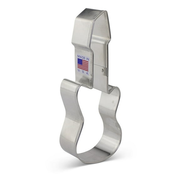 Electric Guitar Cookie Cutter 5 1/8 x 2""