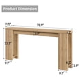 thumbnail image 3 of 70.9'' Long Console Table, Sofa Table Behind The Couch, Farmhouse Entryway Table for Entryway, Living Room, Foyer, Hallway, 3 of 9