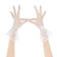 thumbnail image 3 of Prettyia, guantes de malla de rejilla para mujer, guantes de verano para mujer, guantes de encaje con protección Blanco jinwen Guantes cortos de encaje, 3 of 8