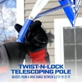 thumbnail image 6 of Snow Joe Telescoping Snow Shovel Roof Rake, 21-Foot Extension, Poly Blade, 6 of 12