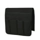 thumbnail image 1 of Yuarrent Bolsa para reposabrazos de sofá, botella de agua para teléfono móvil, soporte de almacenamiento con Control remoto, sillón para Almacenamiento y organización del hogar Negro, 1 of 6