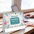 thumbnail image 3 of CAITS Calendrier Mensuel 2025-2026 / Ensemble Cadeau Version Anglaise avec Design Floral, 3 of 6