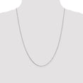thumbnail image 2 of Leslie's Real 10kt White Gold .7mm Box Chain; 24 inch; Lobster Clasp; for Adults and Teens; for Women and Men, 2 of 5