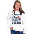 thumbnail image 4 of Mount Rushmore Funny 4th of July USA Sweatshirt for Men or Women Brisco Brands L, 4 of 6