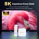 thumbnail image 3 of Android TV Box 14.0 H96 Max M1 Plus Android Box 4GB RAM 128GB ROM RK3528 con 3D 8K Dual-WiFi 6.0 BT 5.4 USB Ultra HD, 3 of 6