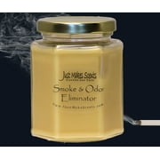 3-Pack Smoke & Odor Eliminator Candle, 8 oz Hexagon jar