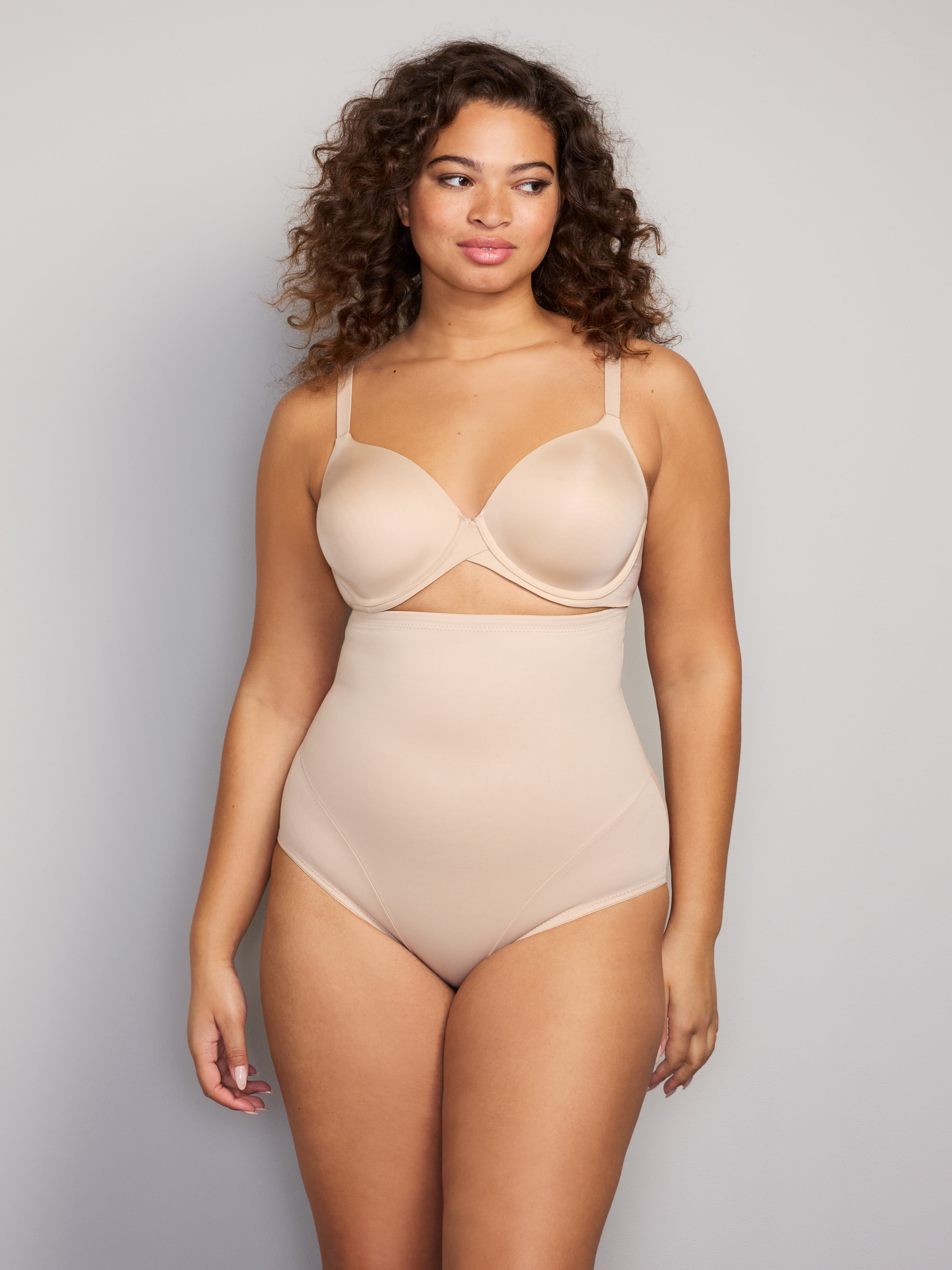 Cupid Women's Back Magic Extra Firm Control Shapewear, High-Waist Shaping Brief, Sizes M-2XL