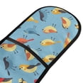 thumbnail image 2 of Dailycode Double Sided Oven Mitt with Loop Heat Resistant Kitchen Long Potholders 7" x 35" Cartoon Little Birds, 2 of 6