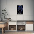 thumbnail image 4 of ZHONGYUTONG African American Wall Art Black Girl Canvas Print Fashion Black Women Pictures Modern Artwork for Living Room Decor Framed (28.00" x 42.00"), 4 of 5