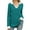 Peacock Blue, variant on IWEMEK Women Tops Casual Fall Long Sleeve Shirts Comfort V-Neck Basic Tees Softness Jersey Baggy T-Shirts Black Top 2024